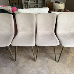4 Upholstered Chairs