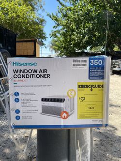 Hisense 350 Sq Ft 8,000 BTU Cools And Heats 