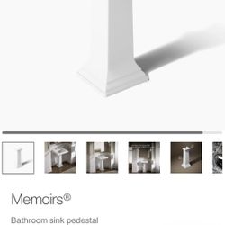 Kohler Sink Pedestal 