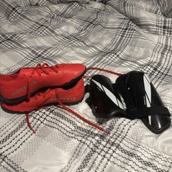 Turf Cleats With Nike Shin Guards