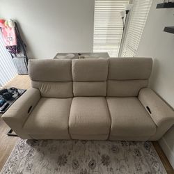 Sofa 86'' Power Reclining  with Power Headrest