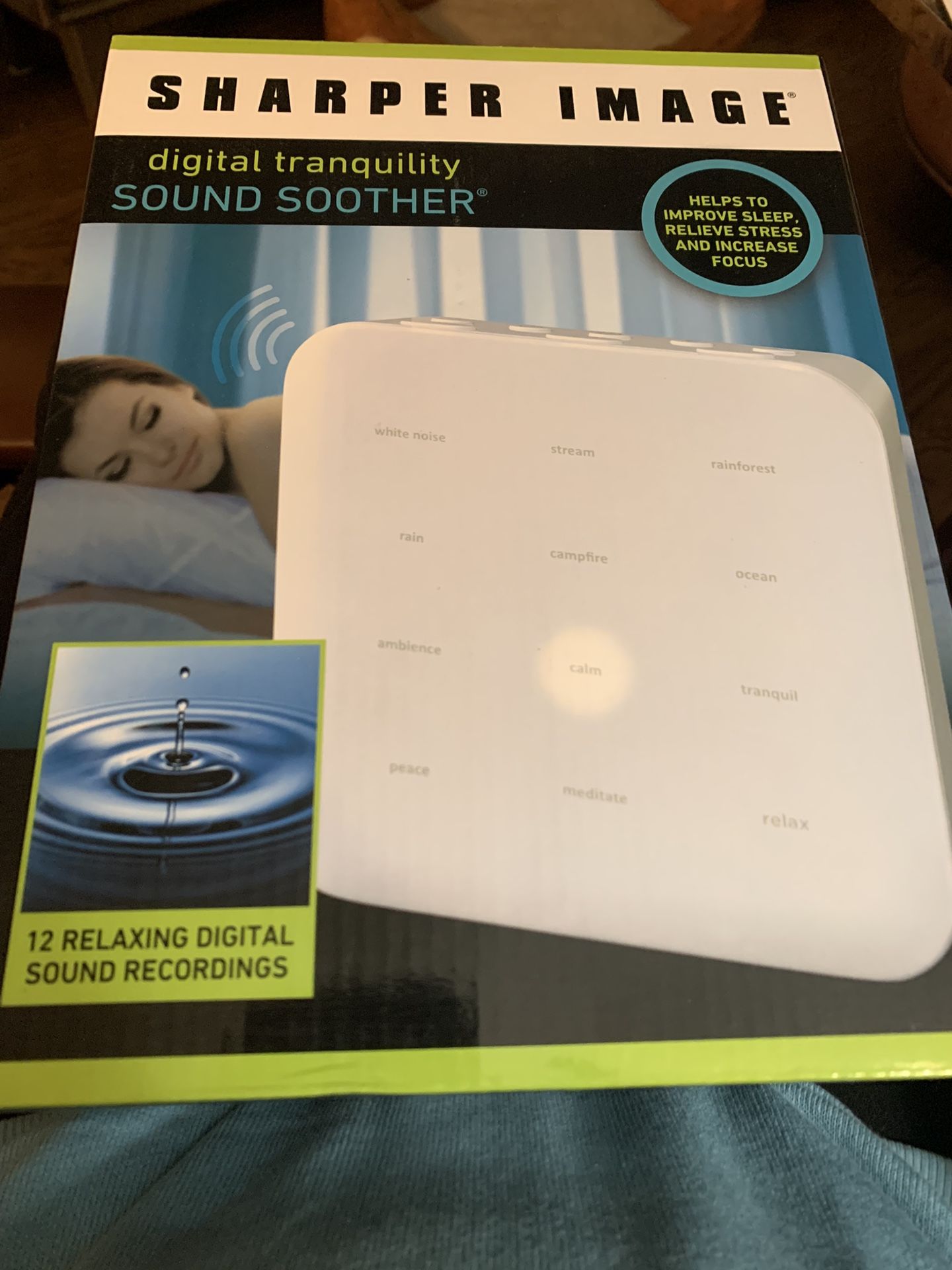 Sharper Image Digital Tranquility Sound Soother