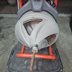 Rigid K-380 Sewer Drain Snake Machine 