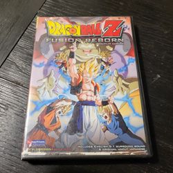 Dragon Ball Z Fusion Reborn Dvd