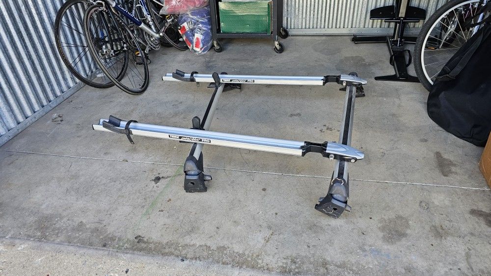 Roof Rack with Thule Bike Holders