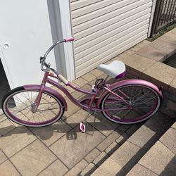 Huffy Pink Good Vibrations Cruiser Bike