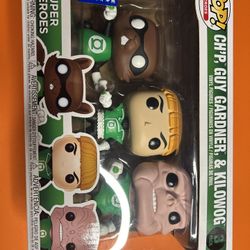 Green Lantern 3pack (Ch'P, Guy Gardner, Kilowog) Funko Pop 