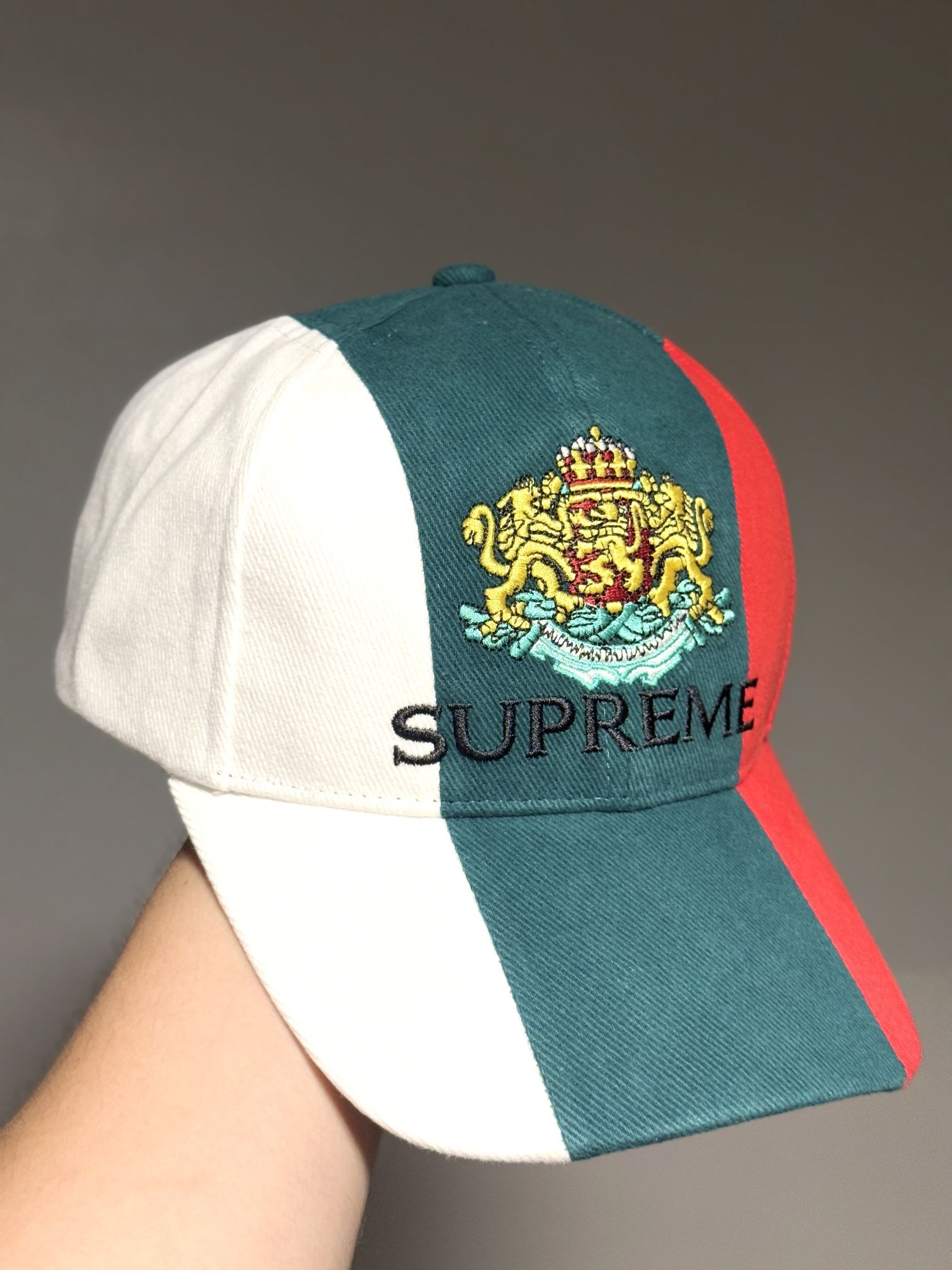 Supreme Crest 6-panel Hat SS25