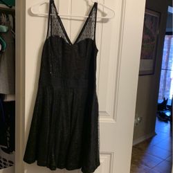 Black Sequin Cocktail dress
