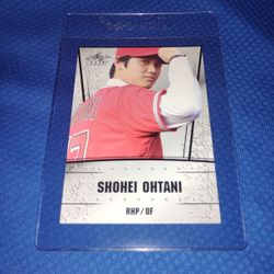 Perfect Mint 2018 Shohei Ohtani Leaf Draft Rookie Card #DS-01