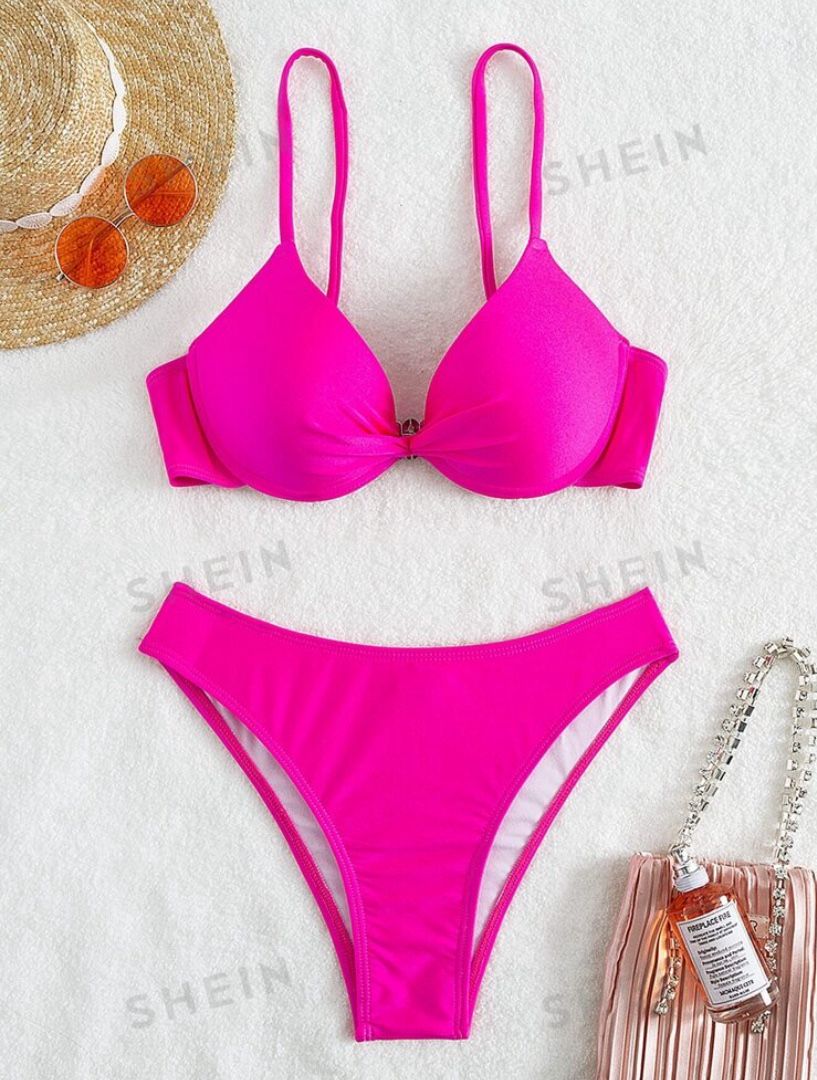 Hot Pink Bikini Set