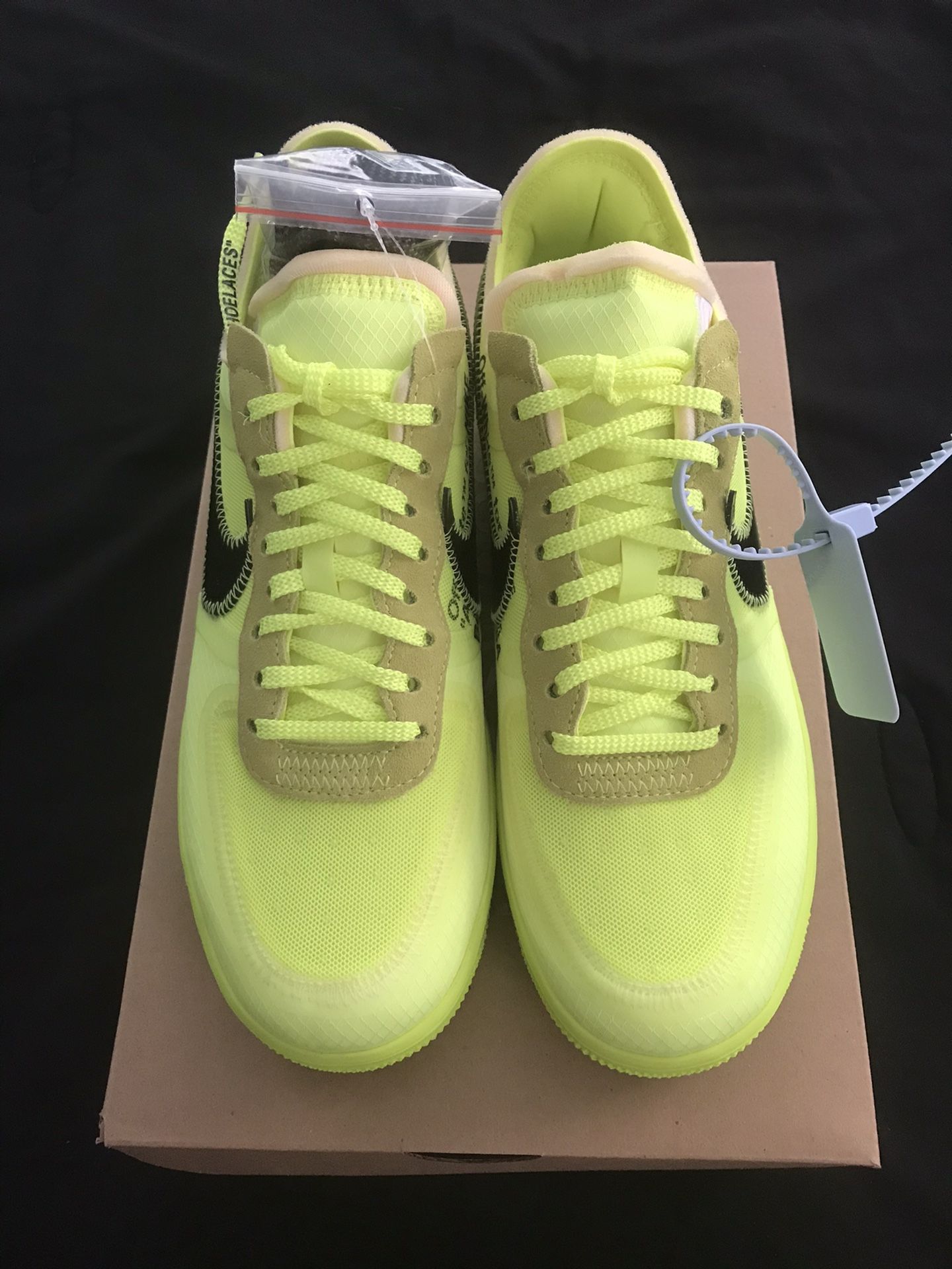 Yellow Off White Neon Green Sneakers Buy Nike Off-White X Air