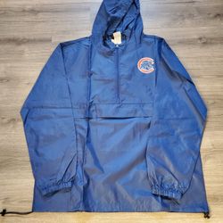 Chicago Cubs MLB Windbreaker Jacket Mens Size XLT