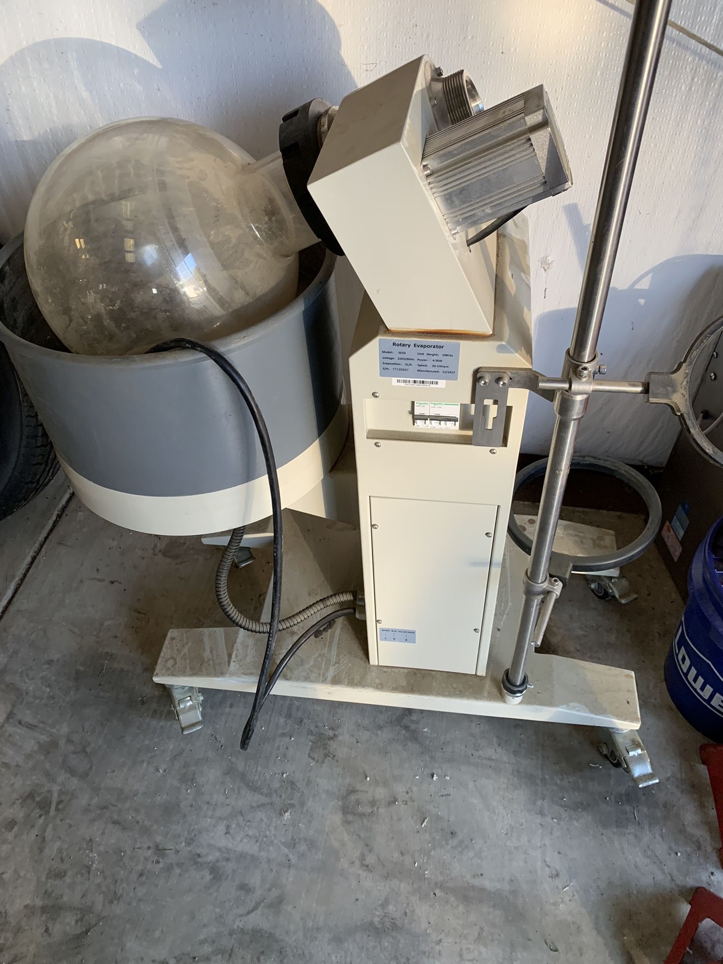 Ai SolventVap SE-53 (20L) Rotary Evaporator – Works, Includes Large Flask