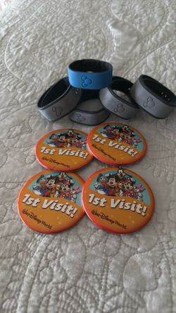 Free Disney Parks Pin And Bracelet