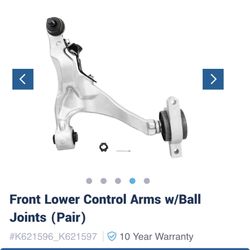 Infiniti Control Arm 