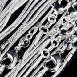 Sterling Silver 925” Chains $15 Each New