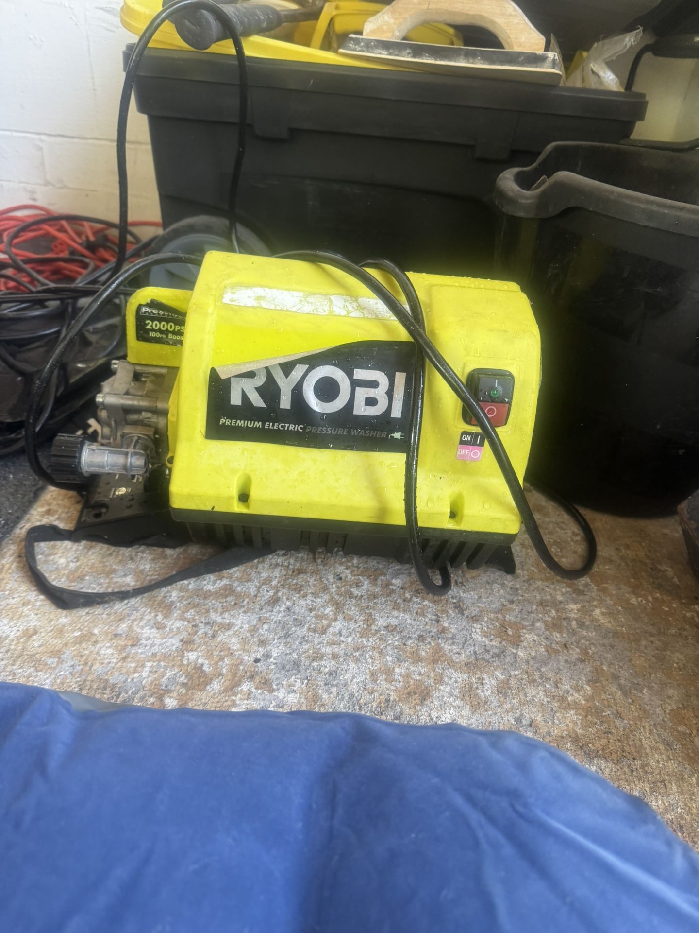 2000 PSI Ryobi Pressure Washer Engine 