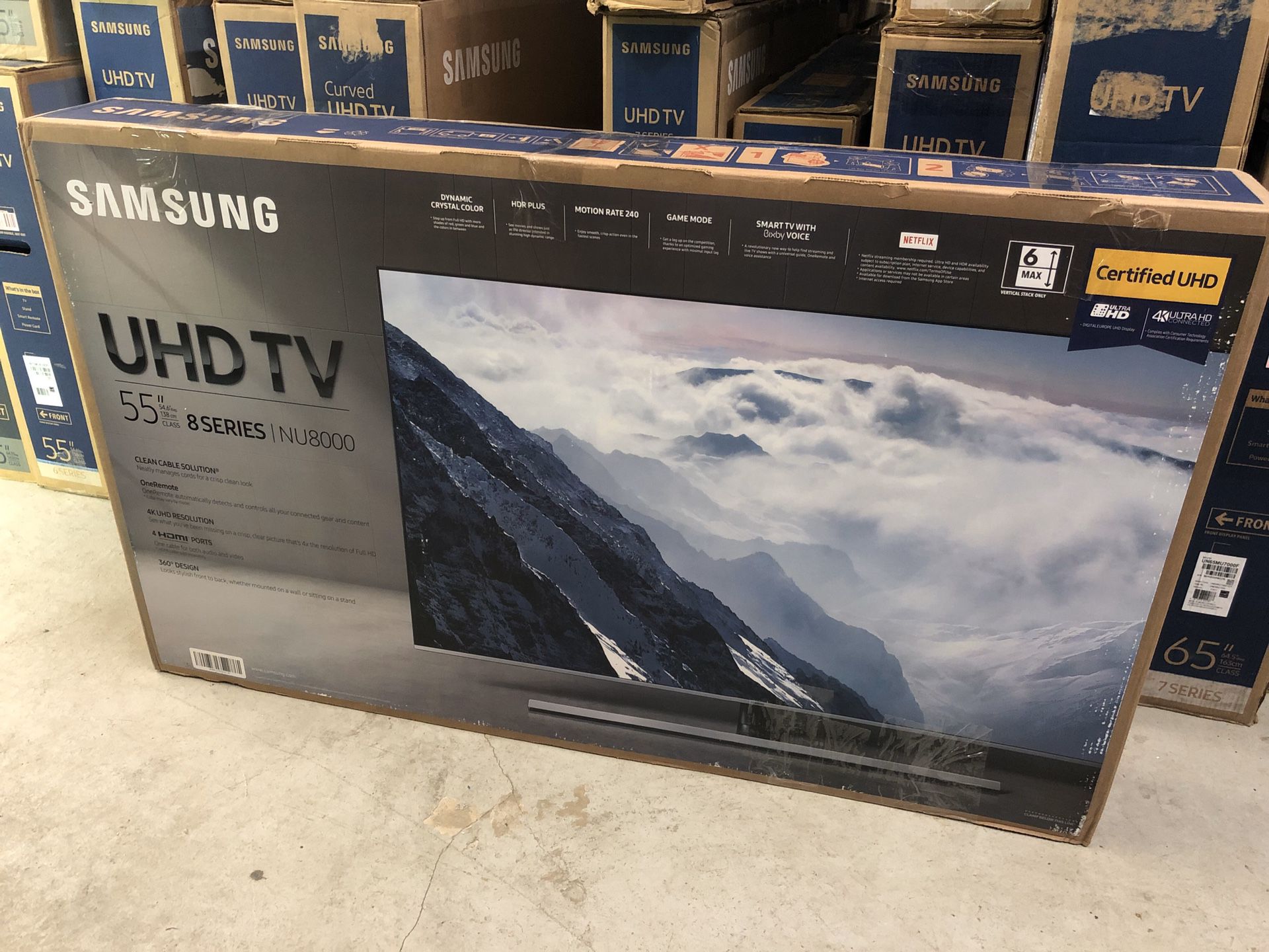 Samsung UN55NU8000 55-inch 4K UHD Smart TV 8 Series
