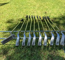 Cleveland Tour Action Iron Set 3-PW + SW + Cleveland Putter | 10 Clubs | Made in USA | Original Grips | Excellent Condition | $229