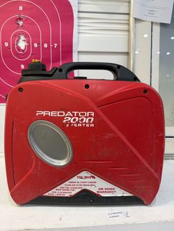 Predator 2000 Watt Super Quiet Inverter Generator with CO Secure Technology