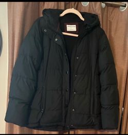 Women's Heavyweight Long-Sleeve Hooded Puffer Coat