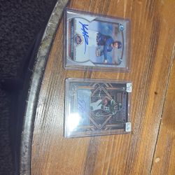 Autograph baseball cards
