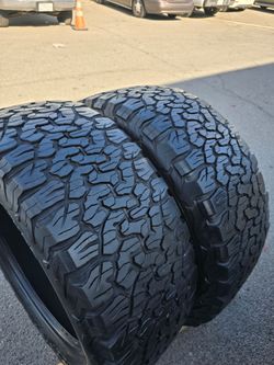 only 2 used tires Lt35x12.50r22 Bfgoodrich K02 $250.00 both