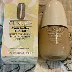 Brand new inbox, Clinique foundation