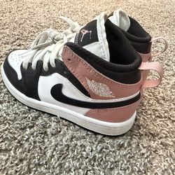 LITTLE KIDS' AIR JORDAN RETRO 1 MID CASUAL SHOES