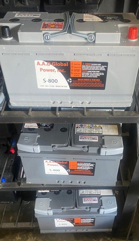 New AGM Group Battery, 1-year warranty