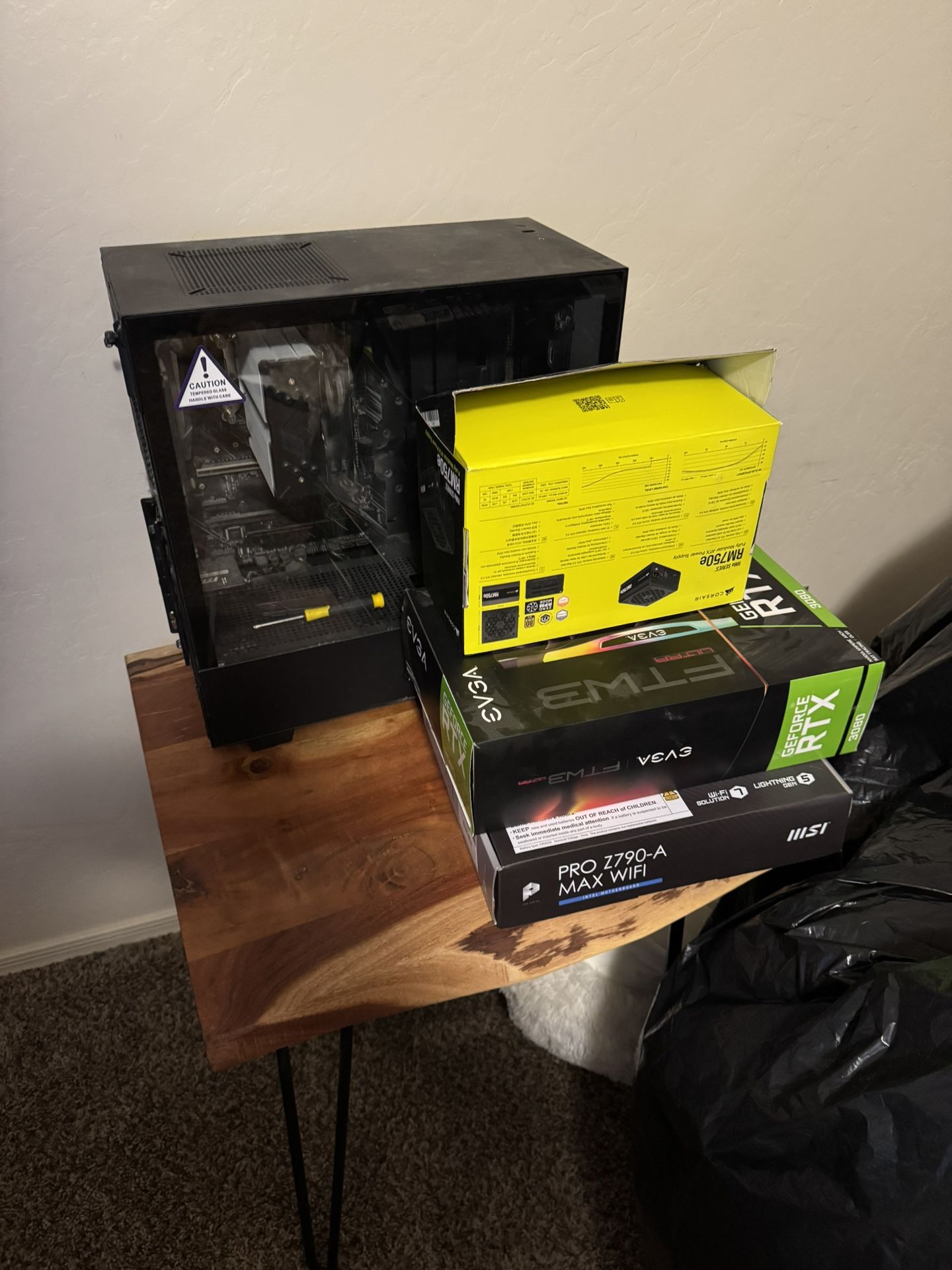 Various PC Parts GPU/PSU/Case/CPUs/MoBos