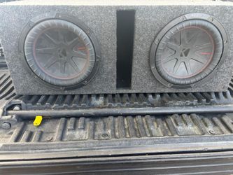 2 10" Kicker subs in a box