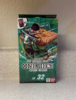 One Piece - Starter Deck 32: GREEN Roronoa Zoro