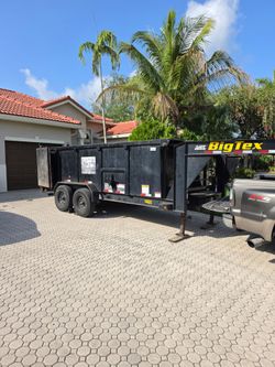 Dump Trailer  gooseneck