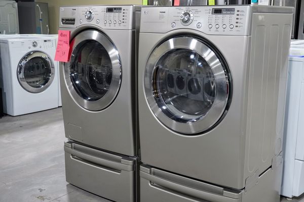 dryer washer lg load offerup salem pedestals