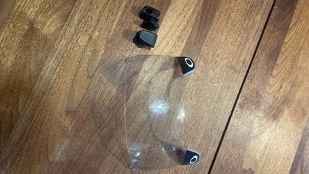 Oakley Football Visor Clear with Clips