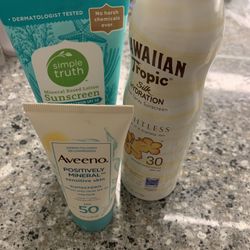 Sunscreen Products
