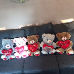 teddy bears $8 or each