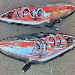 02-04 Lexus Es300 Es330 LED DRL Projector Headlights Luces Focos Micas Faros Faroles Headlamps 