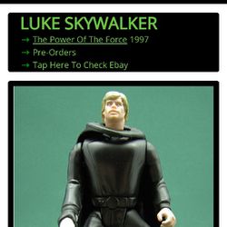 1997 Star Wars Luke Skywalker