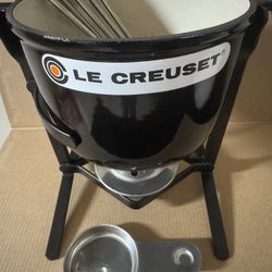 Le Creuset Fondue New  Made In France 1981