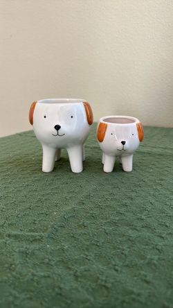 Small Dog Planter
