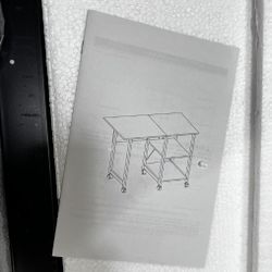 Versatile Table Drop Leaf Table Mobile Dining Desk Saving Shelf