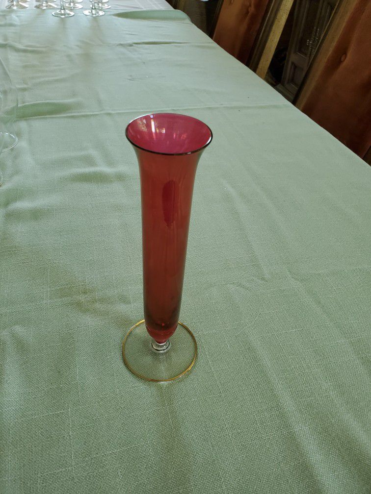 Single Flower Glass Vase
