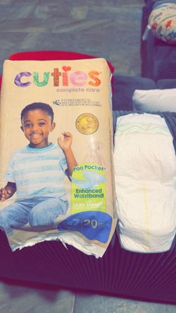 Size 7 Diapers, 20 Account
