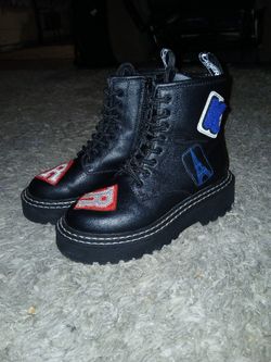 Karl Lagerfield Combat Boots