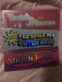 Dutch bros magnets