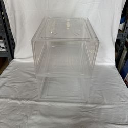 Clear Plastic Show Storage Box