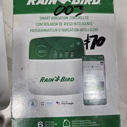 6 Zone Smart Rainbird Sprinkler Timer 